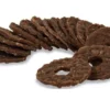 Friandises circulaires en cuir de bœuf naturelle pour jouet Chien en Taille B – PetSafe