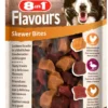 Friandises pour chiens Saveurs Bouchées à la viande 100g - 8in1