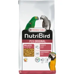 Granulés extrudés pour perroquet monocouleur NutriBird P15 Original 3kg - Versele Laga