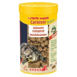Granulés reptile carnivore Professional Carnivor Nature 250ML - Sera