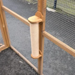 Griffoir en sisal pour catio modulable chat « Kat’Venture »