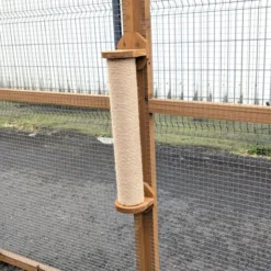 Griffoir en sisal pour catio modulable chat « Kat’Venture »