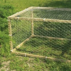 Grillage poule en acier galvanisé triple torsion 10m x 50cm Galvanex - Nortene