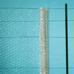 Grillage poule en acier galvanisé triple torsion 25m x 1m Galvanex - Nortene