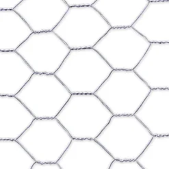 Grillage poule en acier galvanisé triple torsion 25m x 1m Galvanex - Nortene