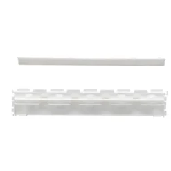 Guide pour cloison de séparation pour cages d’élevage oiseaux 90 cm blanc - 2GR