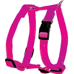 Harnais Nylon Réglable 25mm - Fuchsia