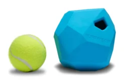Jouet chien Gnawt-a-Rock™ en caoutchouc naturel Bleu – Ruffwear