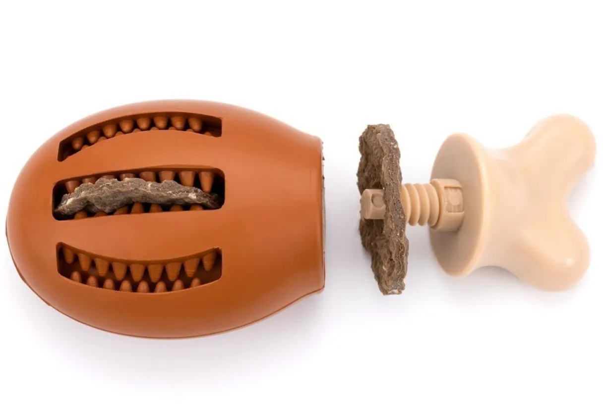 Jouet à mâcher Chien pilon de poulet avec friandises Chompin’ Chicken M/L - PetSafe