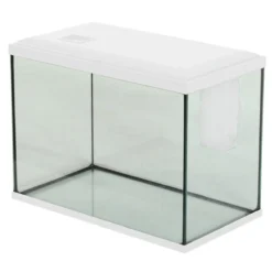 Kit aquarium poisson Initio 40cm blanc et décor Landscape Red Soil - Zolux