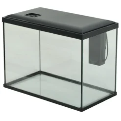 Kit aquarium poisson Initio 40cm noir et décor Landscape Road - Zolux