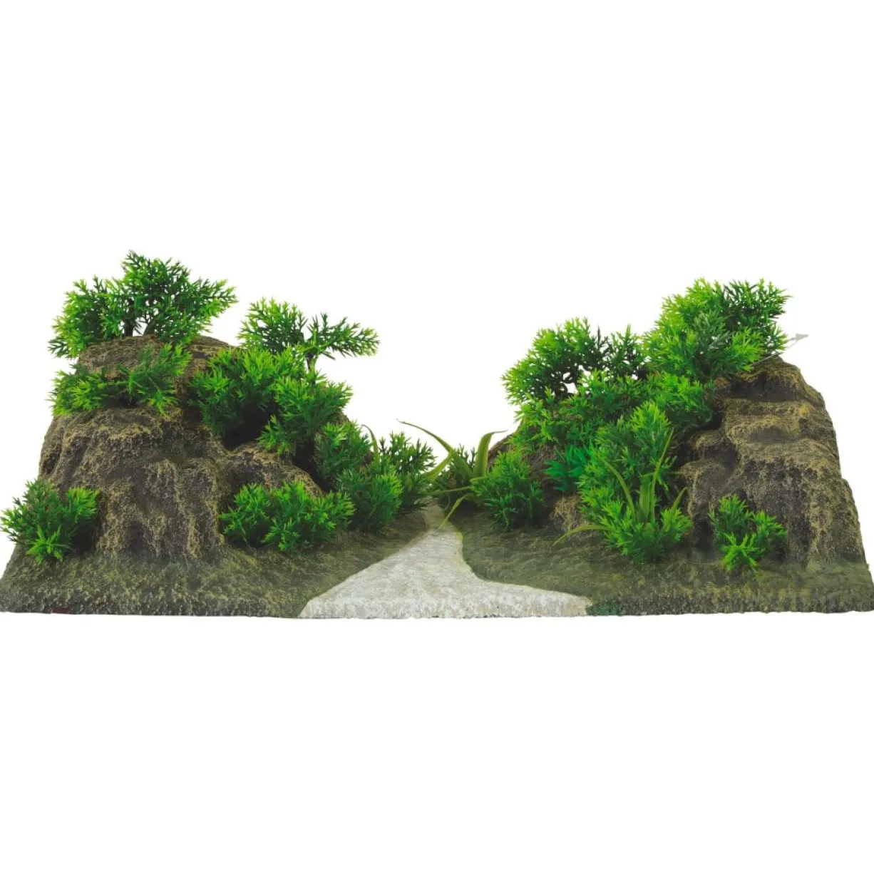 Kit aquarium poisson Initio 40cm noir et décor Landscape Road - Zolux
