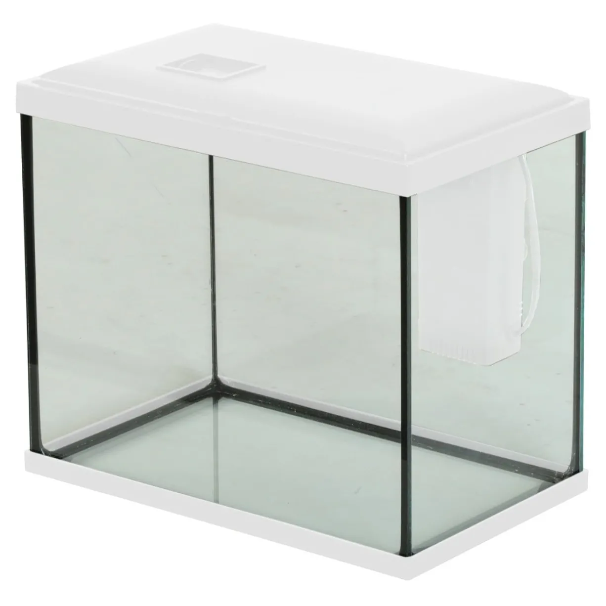 Kit aquarium poisson Initio 30cm blanc et décor Landscape Road - Zolux