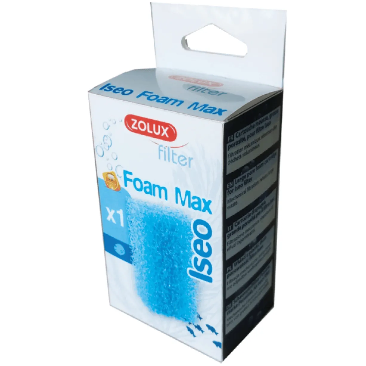 Kit cartouches filtrantes aquarium Iseo Tana 60, 80, 100 - Zolux