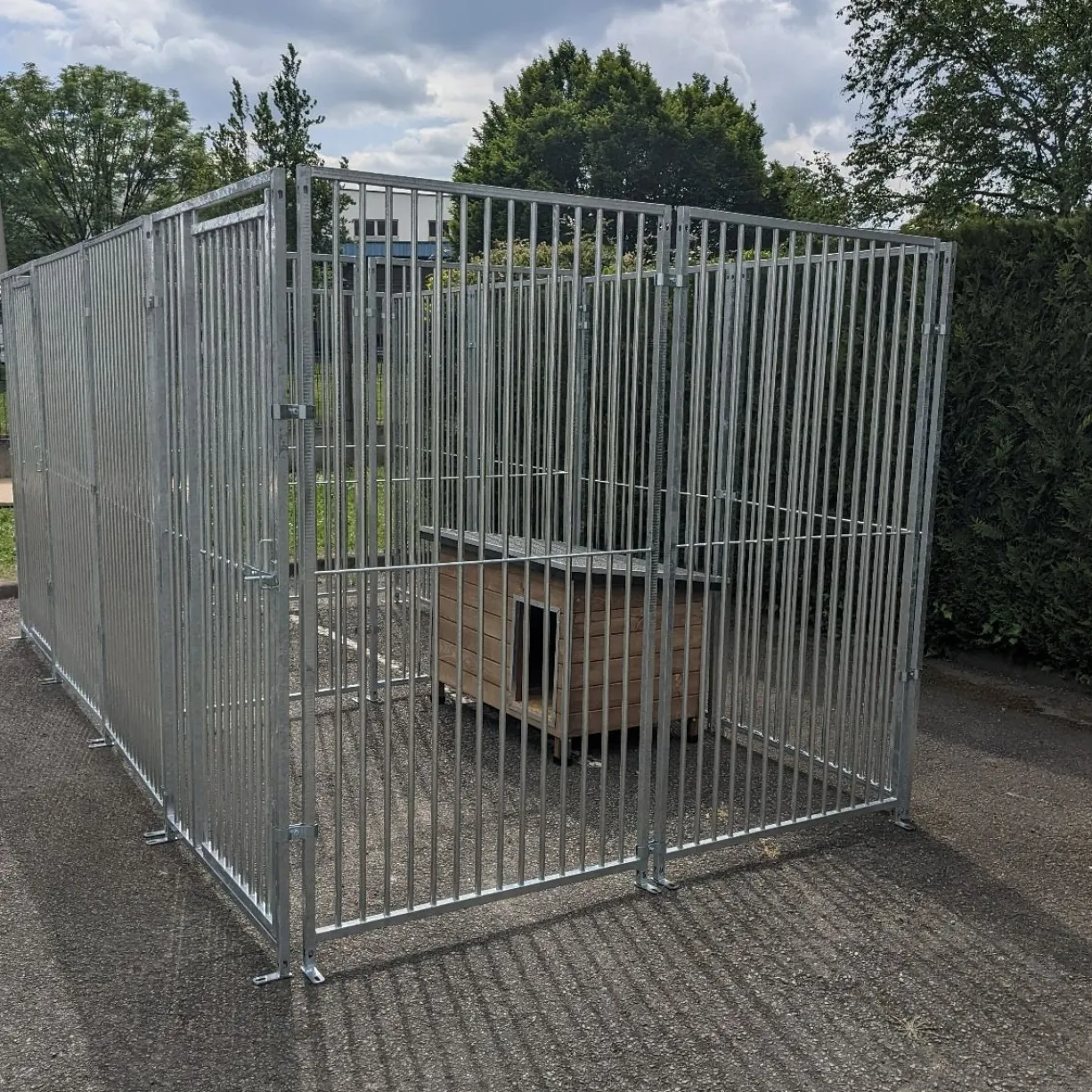 Kit Chenil Premium 8m² Large Double – Animal Valley - KeniLux