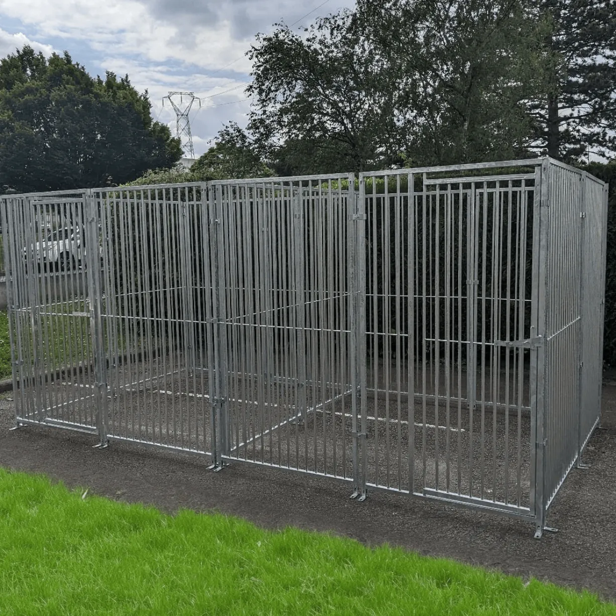 Kit Chenil Premium 8m² Large Double – Animal Valley - KeniLux