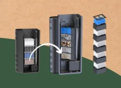 Kit de conversion pour filtres Mini BioBox 5 gobelets (3 + 2 gratuits) - Aquatlantis