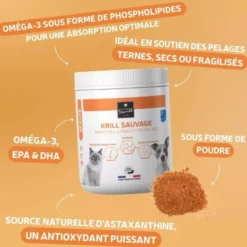 Krill Sauvage chien et chat 2kg - Les recettes de Daniel
