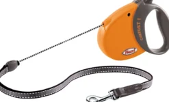 Laisse Flexi Confort SMALL ORA/GRI