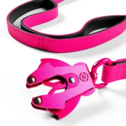 Laisse Ladder Combat et harnais Hurricane rose carmin taille L - BullyBillows
