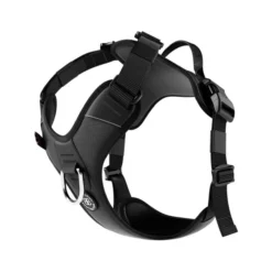 Laisse Ladder Combat et harnais Hurricane noir taille S - BullyBillows