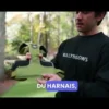 Laisse Ladder Combat et harnais Hurricane noir taille L - BullyBillows
