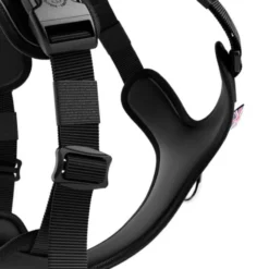 Laisse Ladder Combat et harnais Hurricane noir taille L - BullyBillows