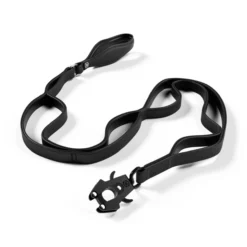 Laisse Ladder Combat et harnais Hurricane noir taille M - BullyBillows