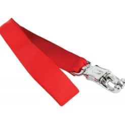 Laisse Nylon Panique Rouge 50 cm