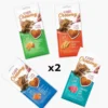 Lot de 8 friandises à lécher chat Creamy 10g saveurs mixtes - Catit
