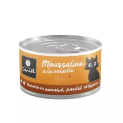 Lot de 6 mousselines chat 85g saveurs mixtes Menu Dégustation - Les recettes de Daniel