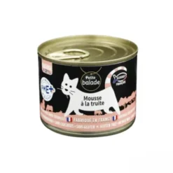 Lot de 6 mousses chat 200g saveurs mixtes - Petite Balade