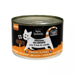 Lot de 6 mousses chat 200g saveurs mixtes - Petite Balade