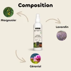 Lotion anti poux bio pour poule 240ML - Biovetol