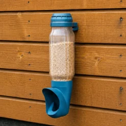 Mangeoire anti gaspillage pour poule 3,5L transparente - Cocobol