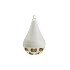 Mangeoire à boules de graisse pour oiseaux sauvages Ume blanche - 2GR