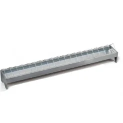 Mangeoire 100cm Galvanisé Poule