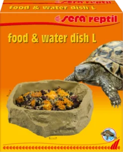Mangeoire et Abreuvoir Reptil Food/Water Dish L - Sera
