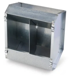 Mangeoire Galvanisé sans couvercle 2.5Kg Small