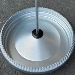 Mangeoire Galva Silo 15Kg + Couvercle