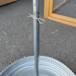 Mangeoire Galva Silo 15Kg + Couvercle