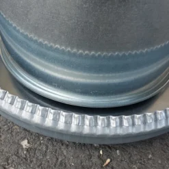 Mangeoire Galva Silo 15Kg + Couvercle