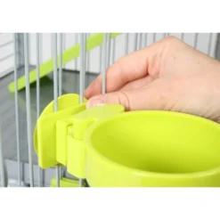 Mangeoire Plastique 9.5cm anis