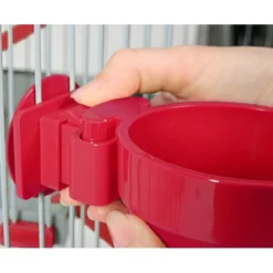 Mangeoire Plastique 9.5cm anis