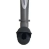 Mangeoire poule en plastique tube opaque gris Altéa 3kg - Evena