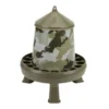 Mangeoire poule en plastique Eco 2Kg camouflage avec pieds - Gaun