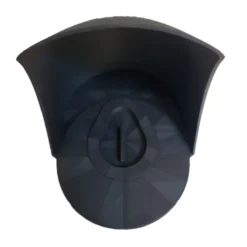 Mangeoire poule en plastique tube opaque gris Altéa 5kg - Evena