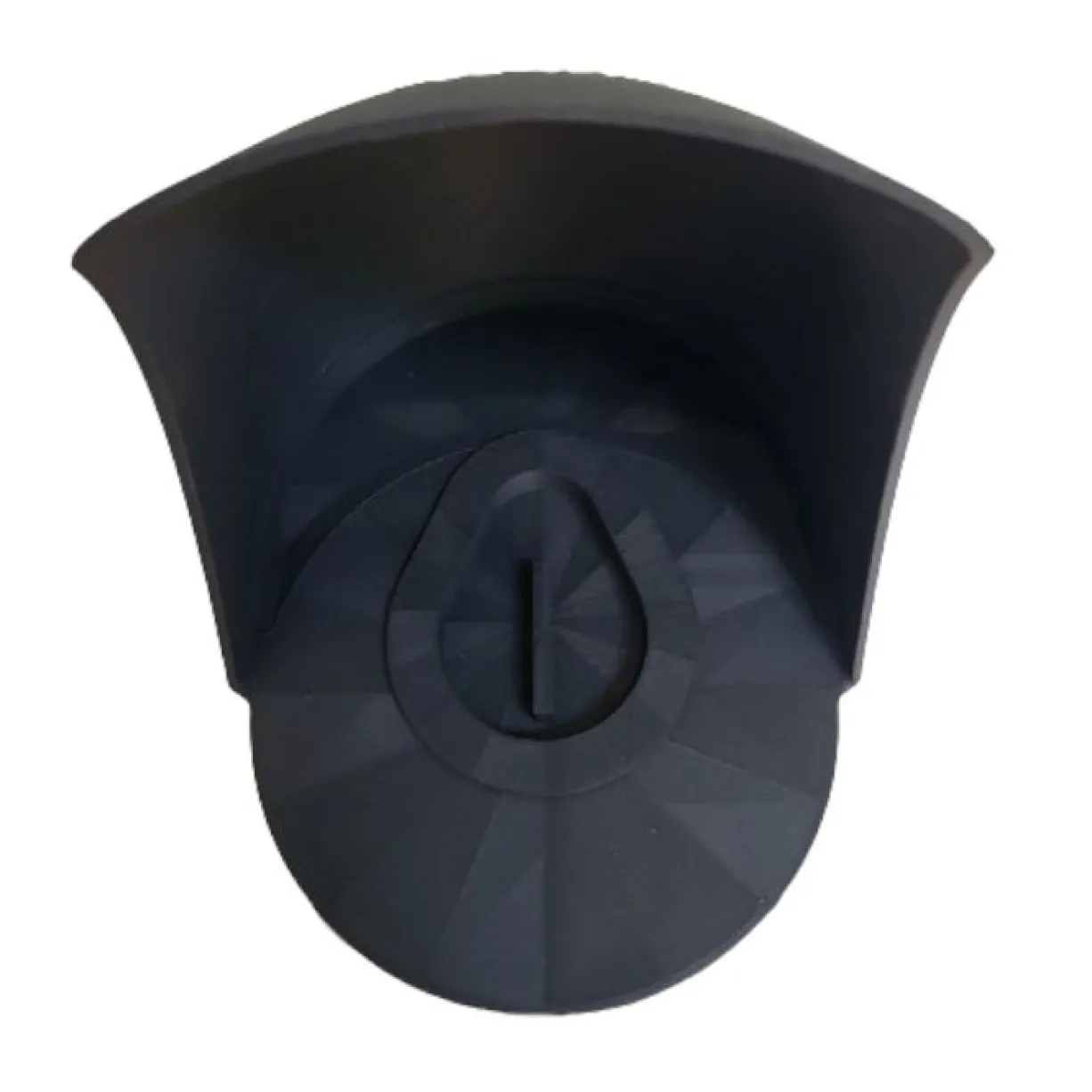 Mangeoire poule en plastique tube opaque gris Altéa 5kg - Evena