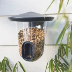 Mangeoire pour oiseaux sauvages en verre et plastique recyclé Fauna Feedr - Gaun