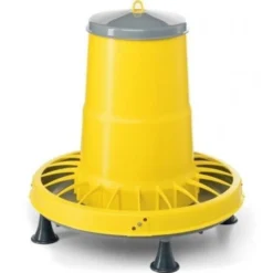 Mangeoire Trémie avec Couvercle et Pieds 15,5Kg